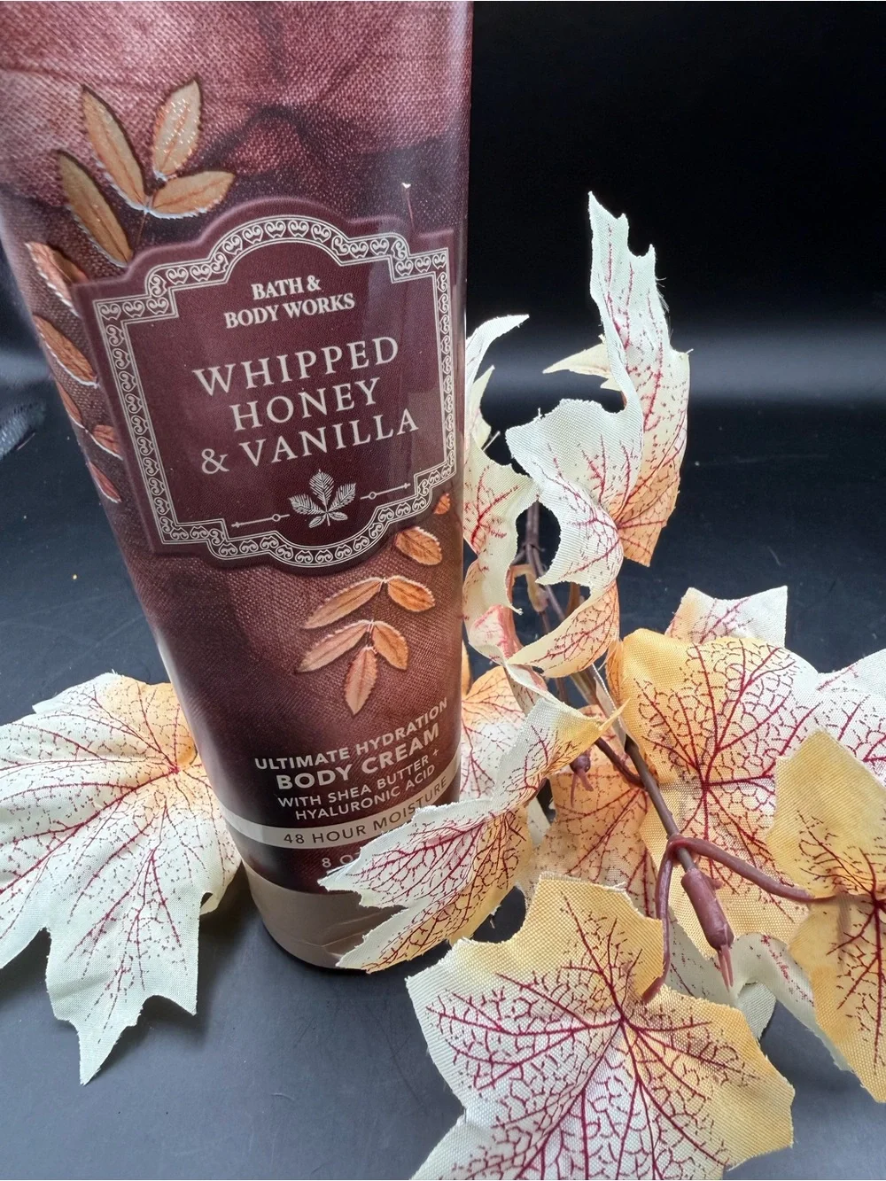 Bath & Body Works Whipped Honey & Vanilla Body Cream - Brown & Cream